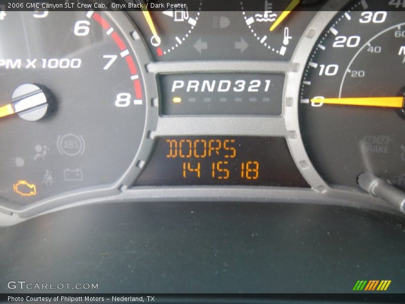 Onyx Black / Dark Pewter 2006 GMC Canyon SLT Crew Cab