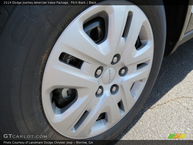 Pitch Black / Black 2014 Dodge Journey Amercian Value Package