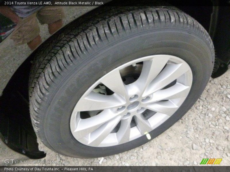 Attitude Black Metallic / Black 2014 Toyota Venza LE AWD