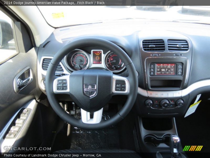 Pitch Black / Black 2014 Dodge Journey Amercian Value Package