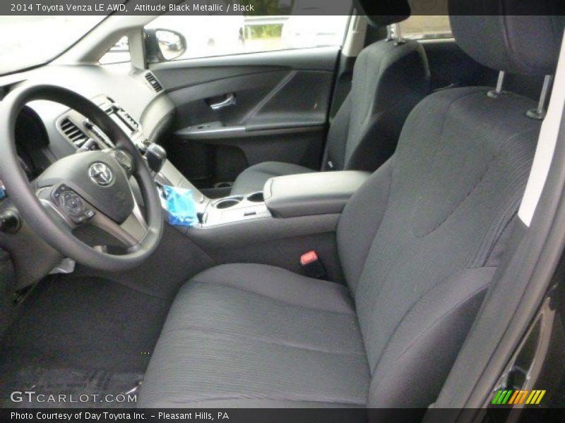 Attitude Black Metallic / Black 2014 Toyota Venza LE AWD