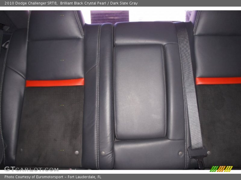 Brilliant Black Crystal Pearl / Dark Slate Gray 2010 Dodge Challenger SRT8