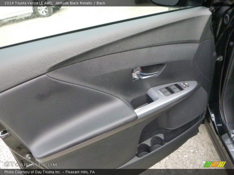 Attitude Black Metallic / Black 2014 Toyota Venza LE AWD