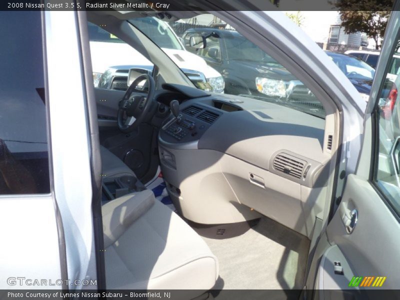 Radiant Silver Metallic / Gray 2008 Nissan Quest 3.5 S
