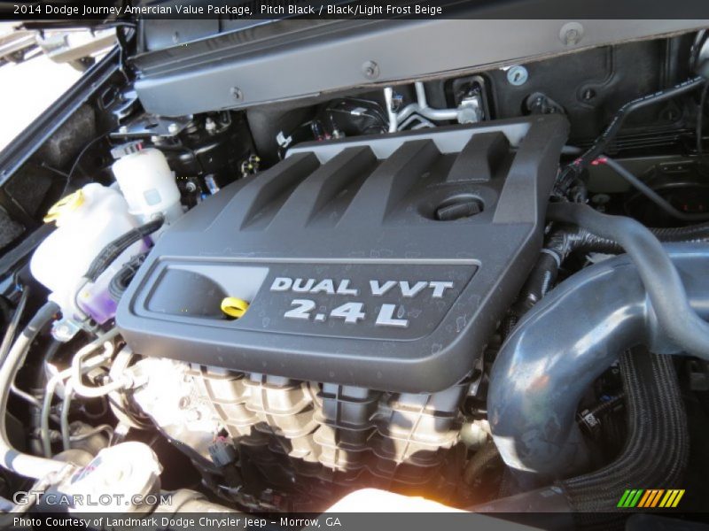 Pitch Black / Black/Light Frost Beige 2014 Dodge Journey Amercian Value Package