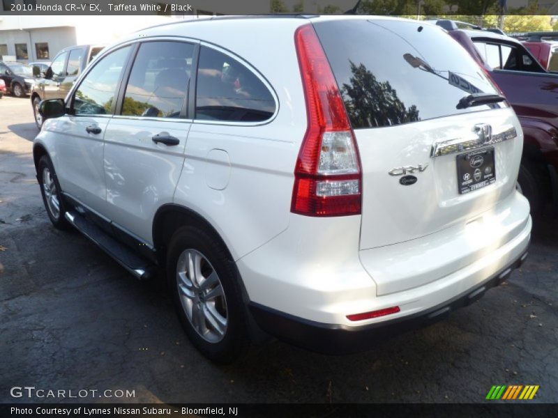 Taffeta White / Black 2010 Honda CR-V EX
