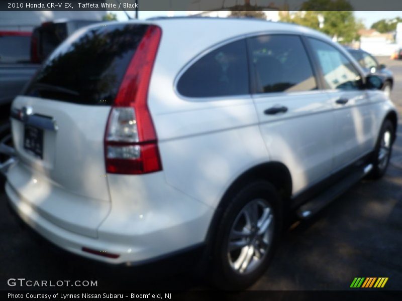 Taffeta White / Black 2010 Honda CR-V EX
