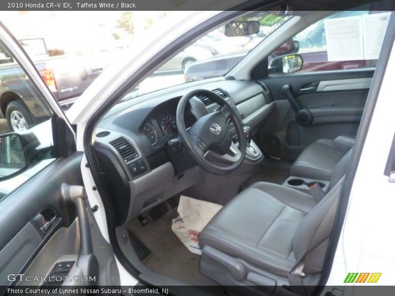 Taffeta White / Black 2010 Honda CR-V EX