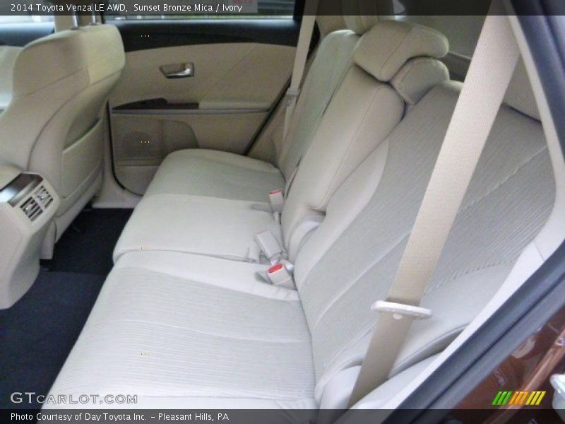 Sunset Bronze Mica / Ivory 2014 Toyota Venza LE AWD