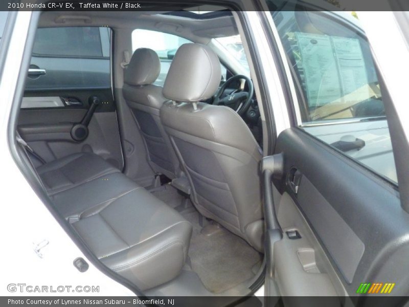 Taffeta White / Black 2010 Honda CR-V EX