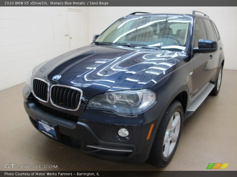 Monaco Blue Metallic / Sand Beige 2010 BMW X5 xDrive30i