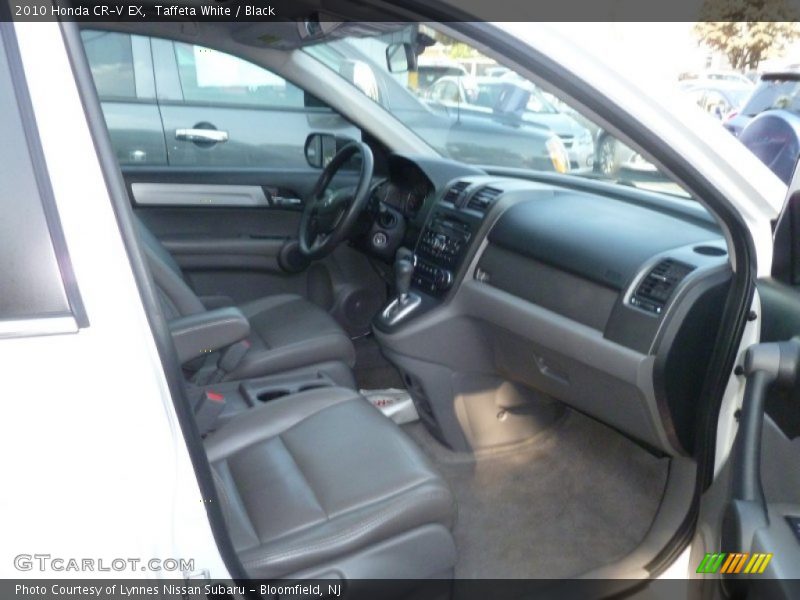 Taffeta White / Black 2010 Honda CR-V EX