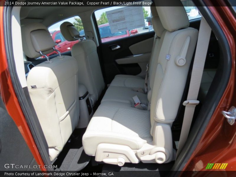 Copper Pearl / Black/Light Frost Beige 2014 Dodge Journey Amercian Value Package