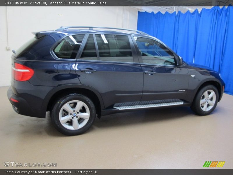 Monaco Blue Metallic / Sand Beige 2010 BMW X5 xDrive30i