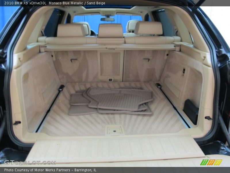 Monaco Blue Metallic / Sand Beige 2010 BMW X5 xDrive30i