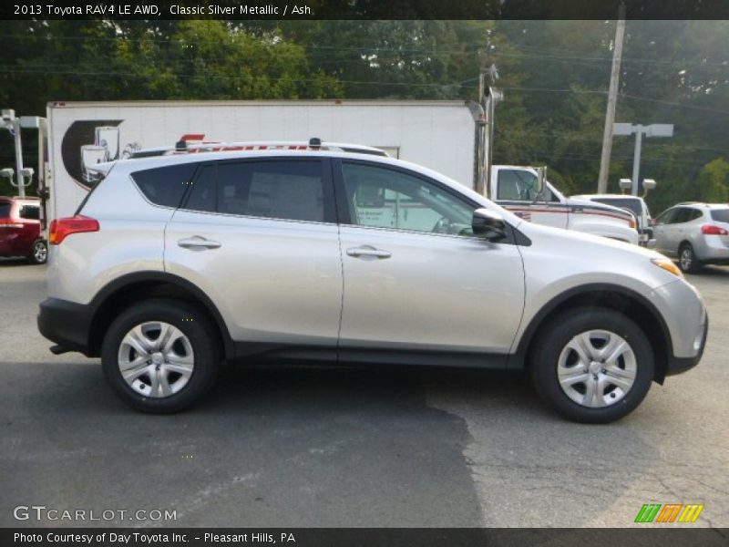 Classic Silver Metallic / Ash 2013 Toyota RAV4 LE AWD