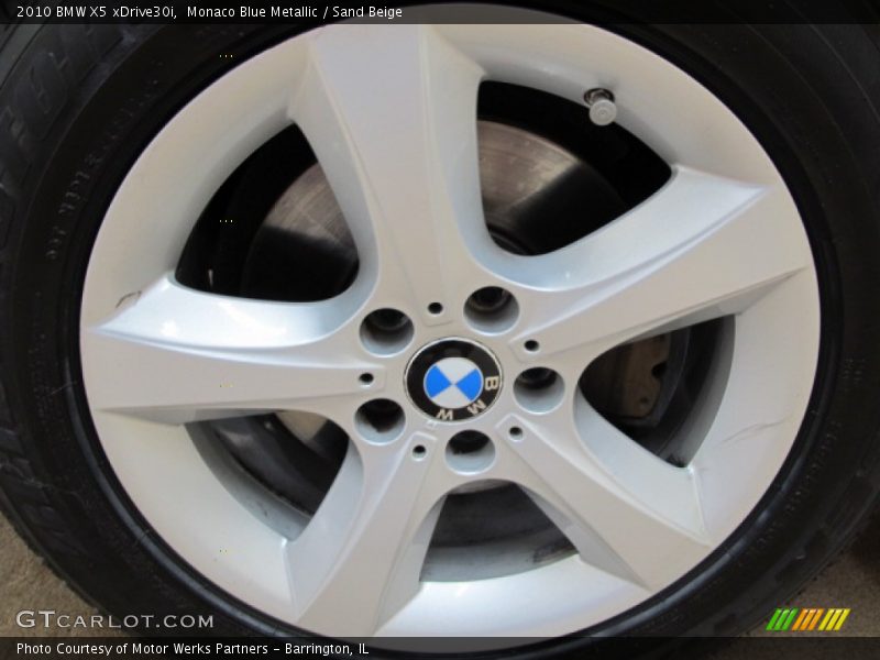 Monaco Blue Metallic / Sand Beige 2010 BMW X5 xDrive30i
