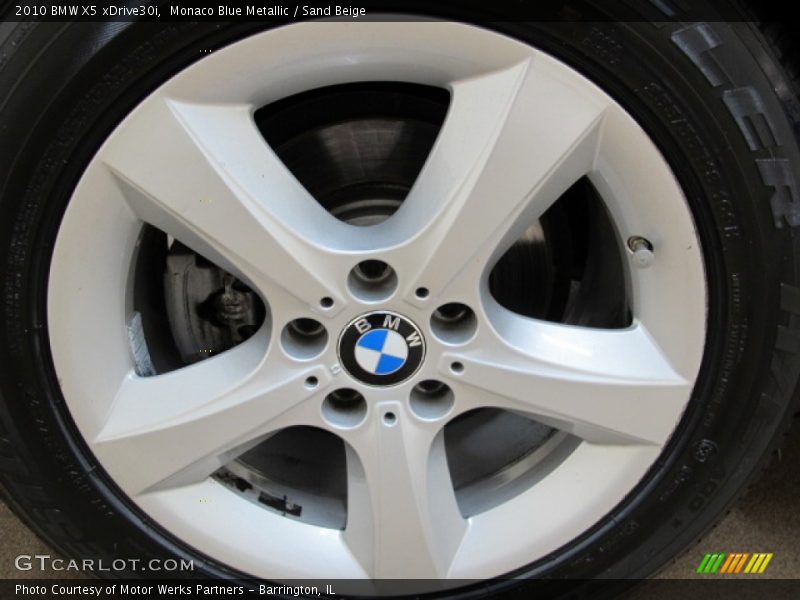 Monaco Blue Metallic / Sand Beige 2010 BMW X5 xDrive30i