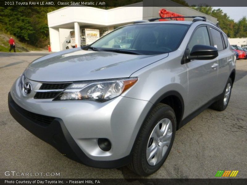 Classic Silver Metallic / Ash 2013 Toyota RAV4 LE AWD