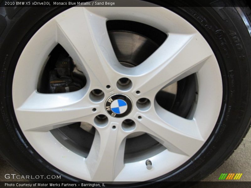 Monaco Blue Metallic / Sand Beige 2010 BMW X5 xDrive30i
