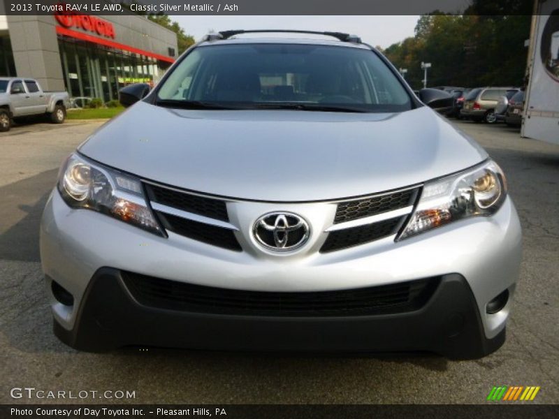 Classic Silver Metallic / Ash 2013 Toyota RAV4 LE AWD