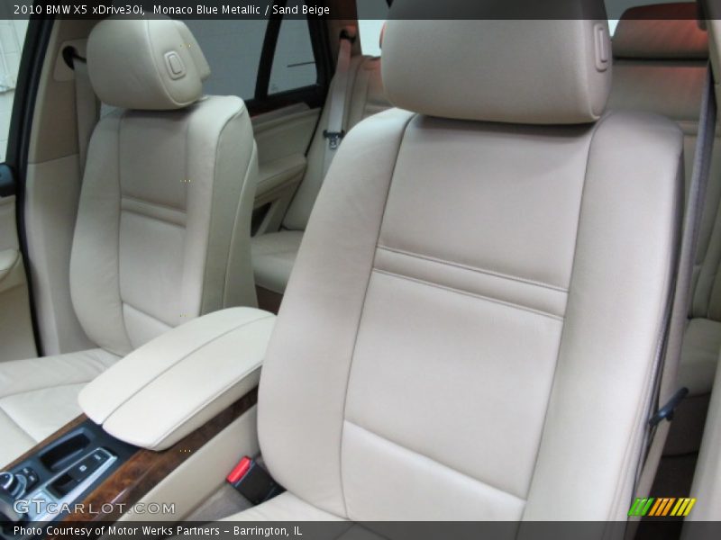Monaco Blue Metallic / Sand Beige 2010 BMW X5 xDrive30i