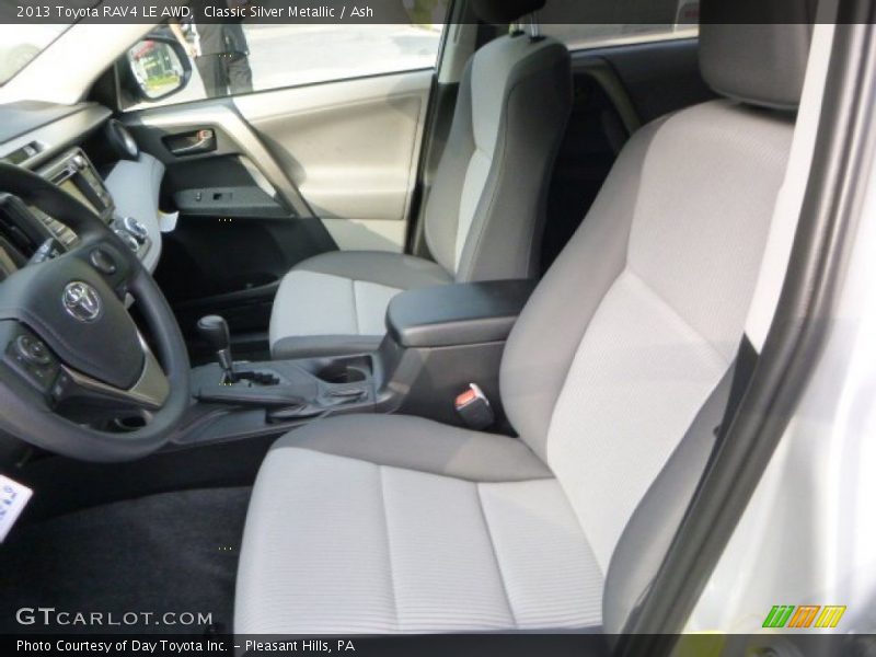 Classic Silver Metallic / Ash 2013 Toyota RAV4 LE AWD