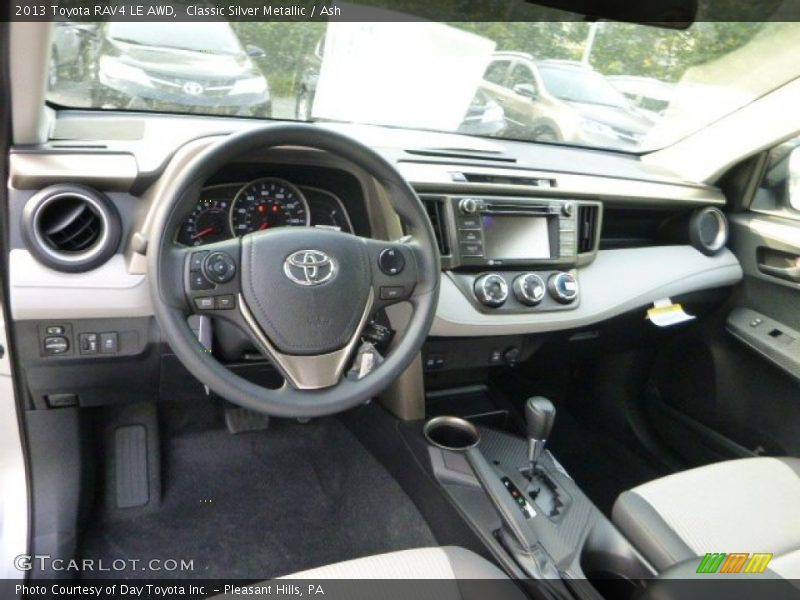 Classic Silver Metallic / Ash 2013 Toyota RAV4 LE AWD