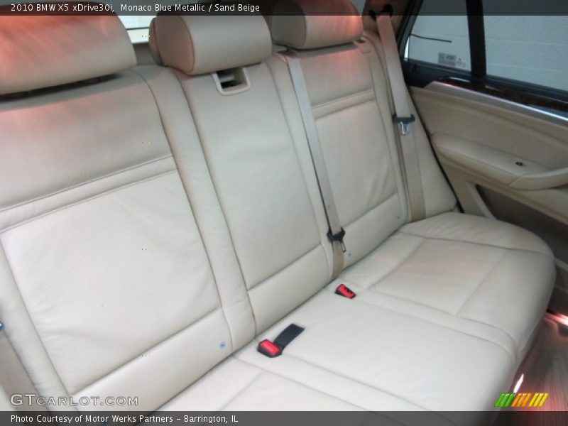 Monaco Blue Metallic / Sand Beige 2010 BMW X5 xDrive30i