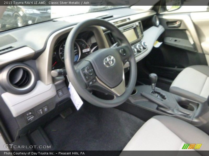 Classic Silver Metallic / Ash 2013 Toyota RAV4 LE AWD
