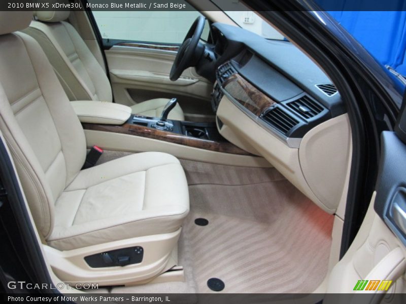 Monaco Blue Metallic / Sand Beige 2010 BMW X5 xDrive30i