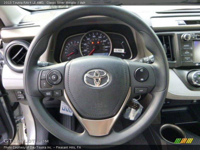 Classic Silver Metallic / Ash 2013 Toyota RAV4 LE AWD