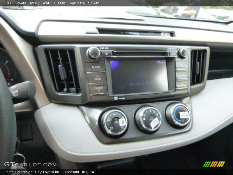 Classic Silver Metallic / Ash 2013 Toyota RAV4 LE AWD