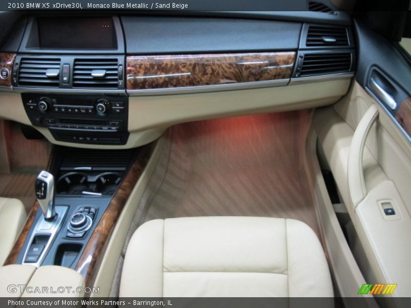 Monaco Blue Metallic / Sand Beige 2010 BMW X5 xDrive30i