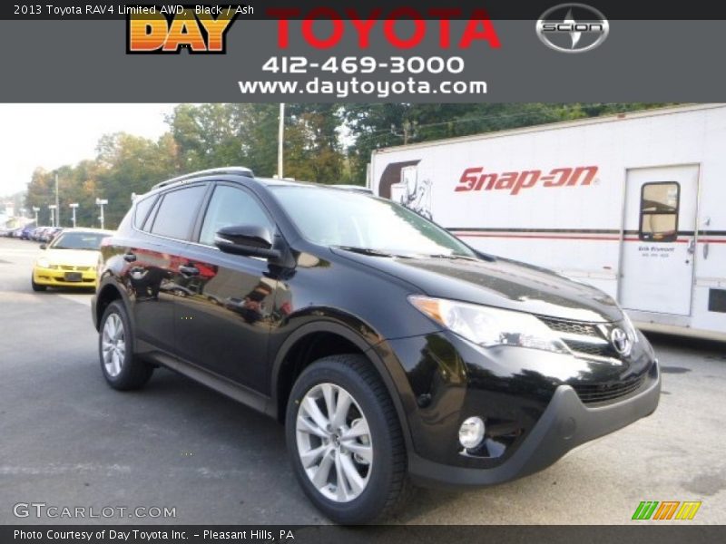Black / Ash 2013 Toyota RAV4 Limited AWD