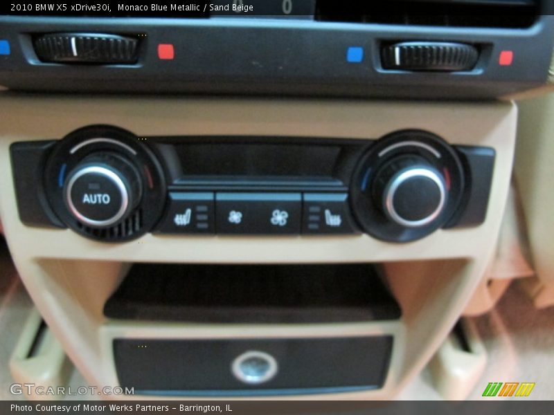 Monaco Blue Metallic / Sand Beige 2010 BMW X5 xDrive30i