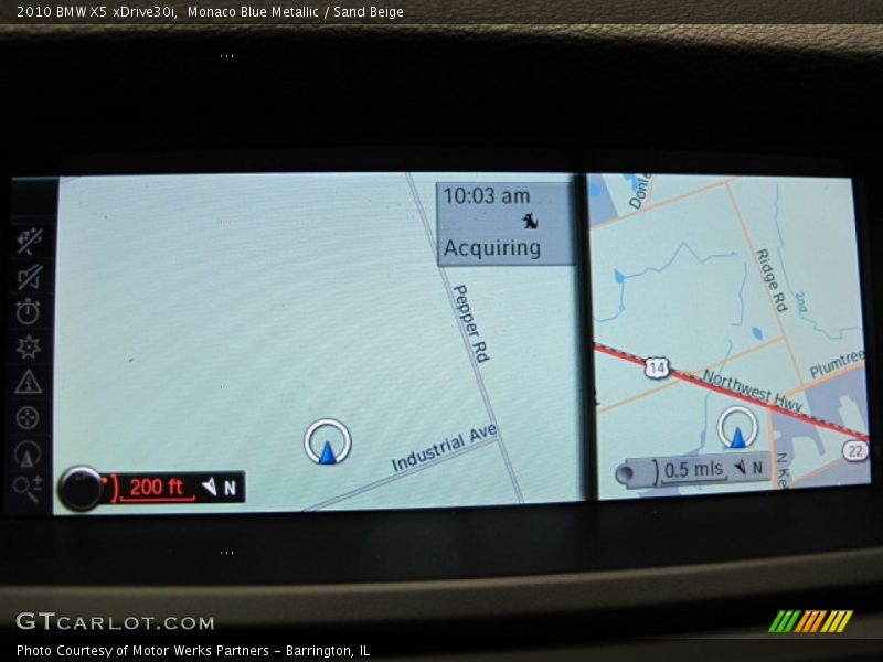Monaco Blue Metallic / Sand Beige 2010 BMW X5 xDrive30i