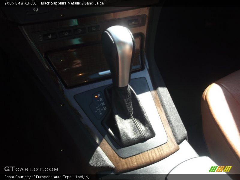 Black Sapphire Metallic / Sand Beige 2006 BMW X3 3.0i