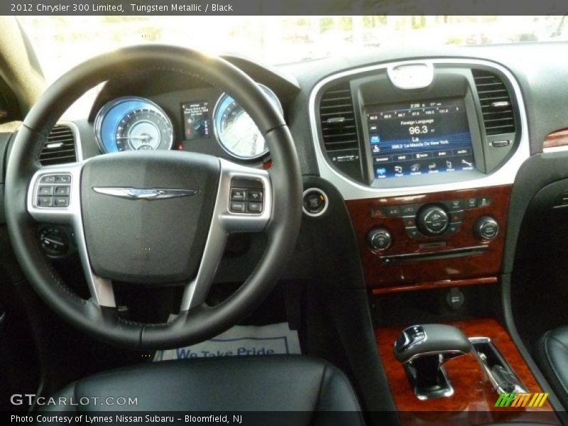 Tungsten Metallic / Black 2012 Chrysler 300 Limited