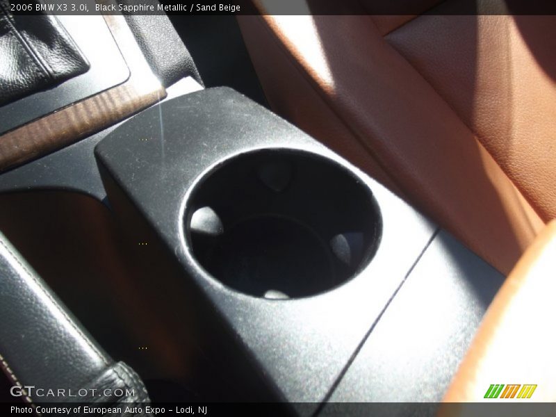 Black Sapphire Metallic / Sand Beige 2006 BMW X3 3.0i