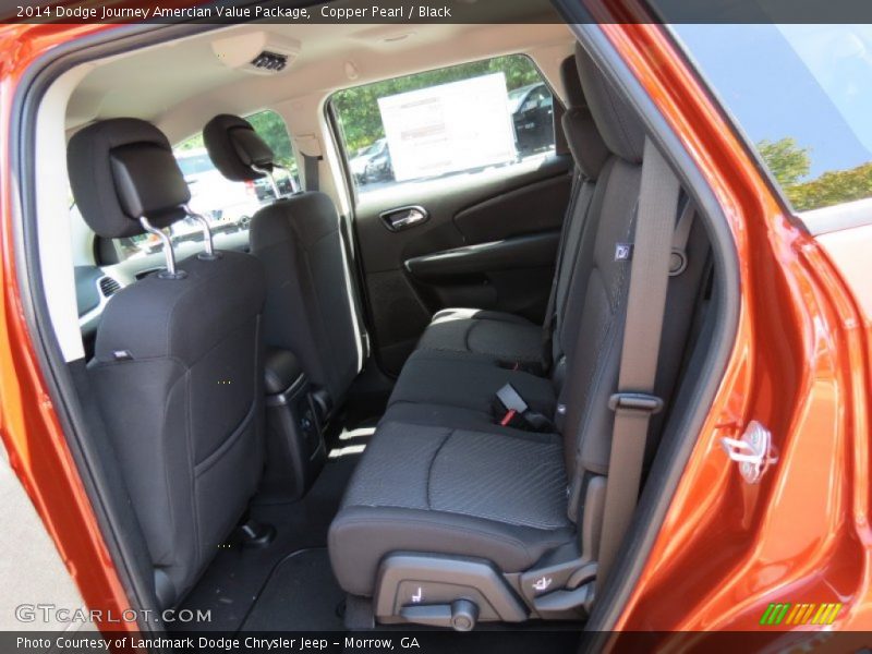 Copper Pearl / Black 2014 Dodge Journey Amercian Value Package