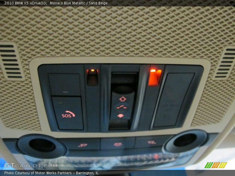 Monaco Blue Metallic / Sand Beige 2010 BMW X5 xDrive30i