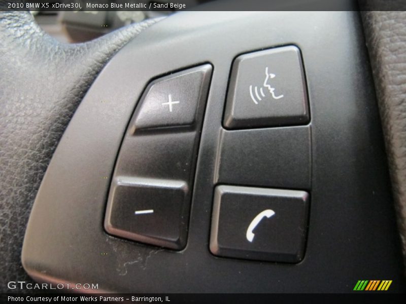 Monaco Blue Metallic / Sand Beige 2010 BMW X5 xDrive30i