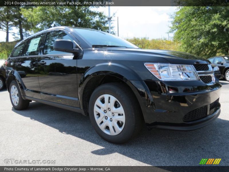 Pitch Black / Black 2014 Dodge Journey Amercian Value Package