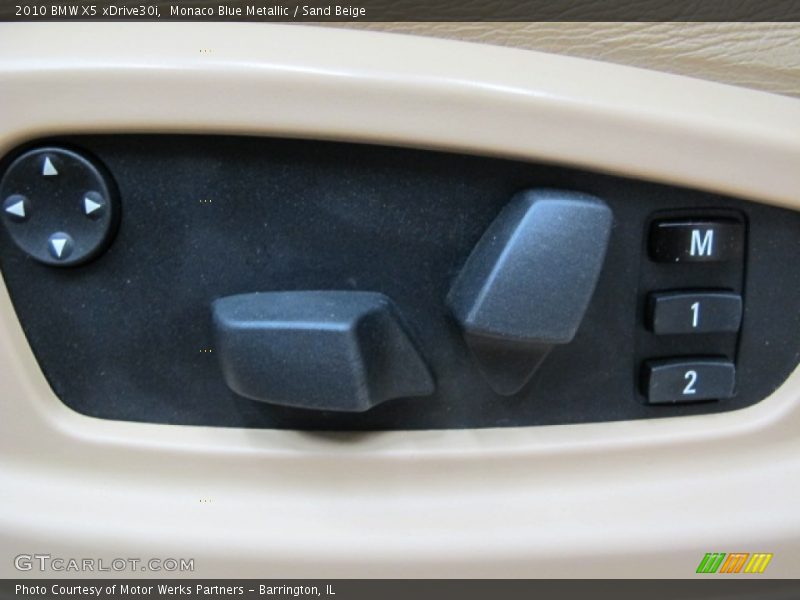 Monaco Blue Metallic / Sand Beige 2010 BMW X5 xDrive30i