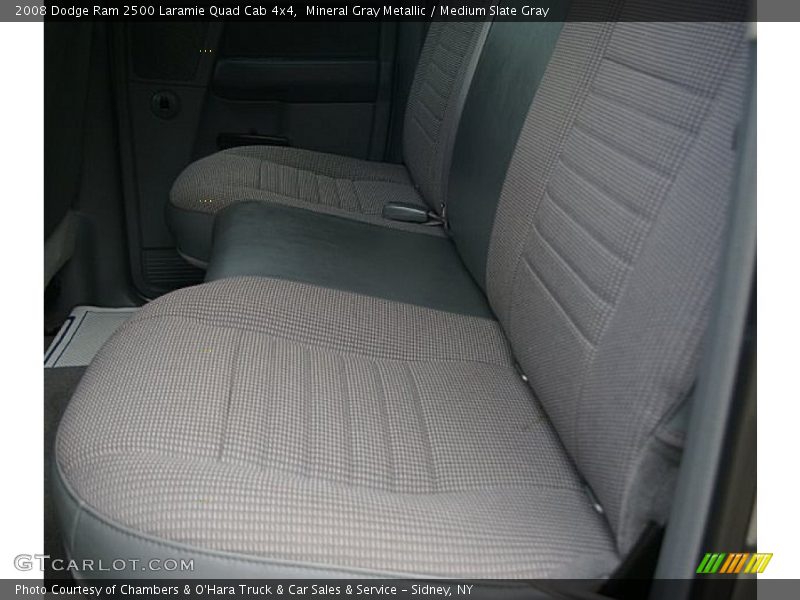 Mineral Gray Metallic / Medium Slate Gray 2008 Dodge Ram 2500 Laramie Quad Cab 4x4