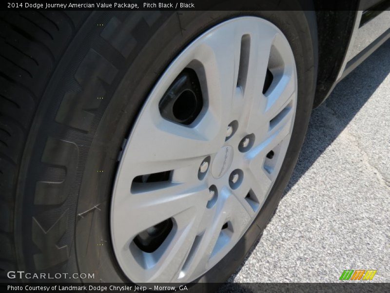 Pitch Black / Black 2014 Dodge Journey Amercian Value Package