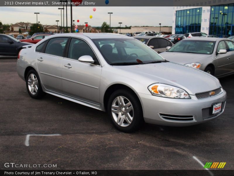 Silver Ice Metallic / Ebony 2013 Chevrolet Impala LT