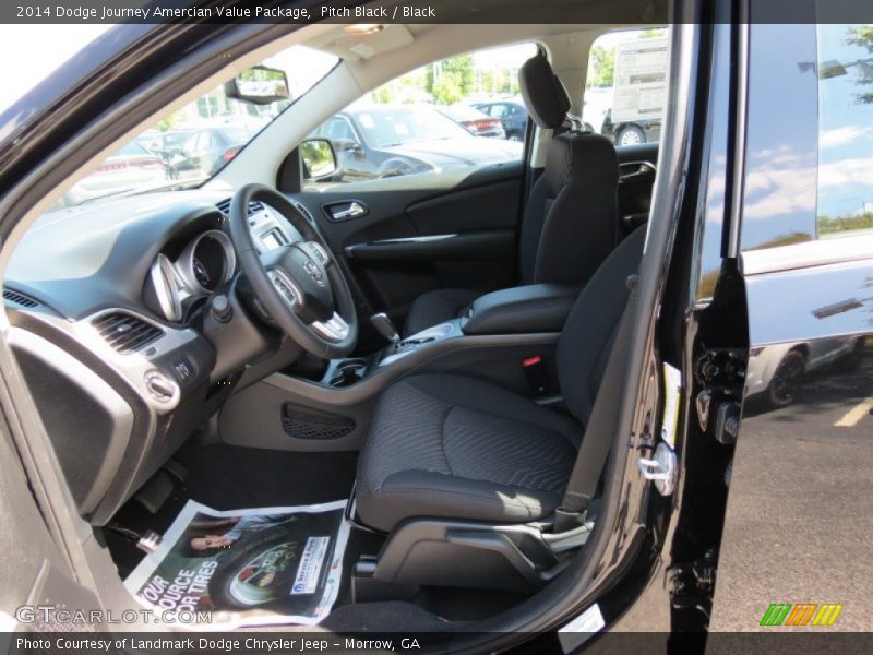 Pitch Black / Black 2014 Dodge Journey Amercian Value Package