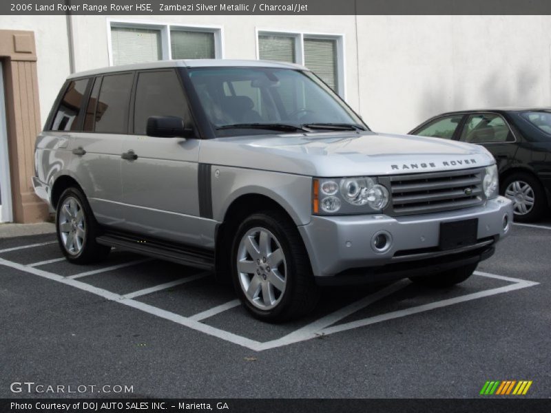 Front 3/4 View of 2006 Range Rover HSE